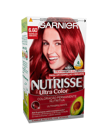 coloração nutrisse 6.60 vermelho vibrante
